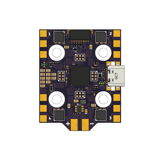 FETTEC ESC FETtec SFOC 50A 2-8S 4-in-1 ESC