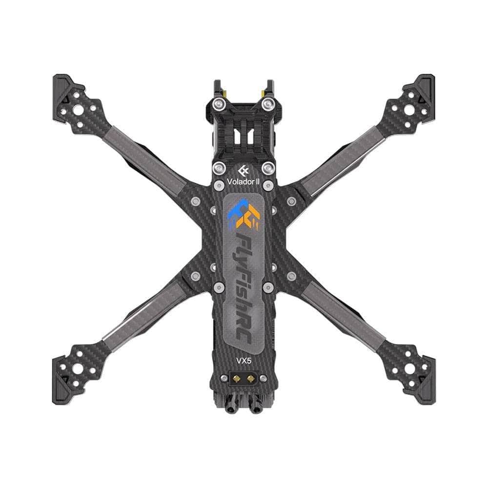 FLYFISH Frame FlyFishRC Volador Ⅱ VX5 O4 Pro Freestyle Frame Kit - Black