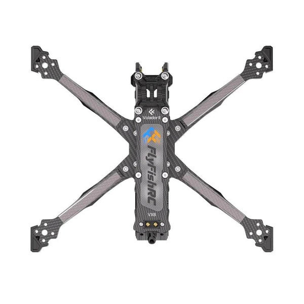 FLYFISH Frame FlyFishRC Volador Ⅱ VX6 O4 Pro Freestyle Frame Kit - Black