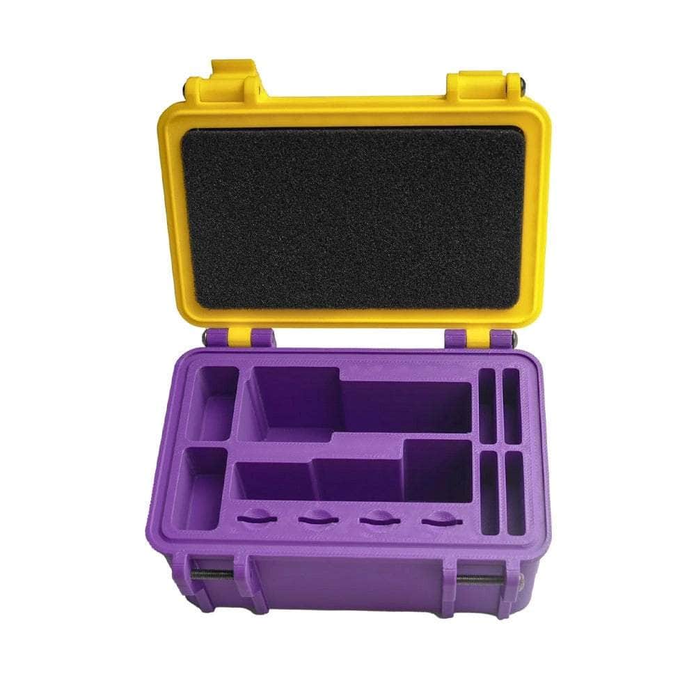 FLYWOO Camera ACC Flywoo 3D Printed Storage Box for Flywoo Naked GoPro 2.0/2.1 - Yellow/Purple
