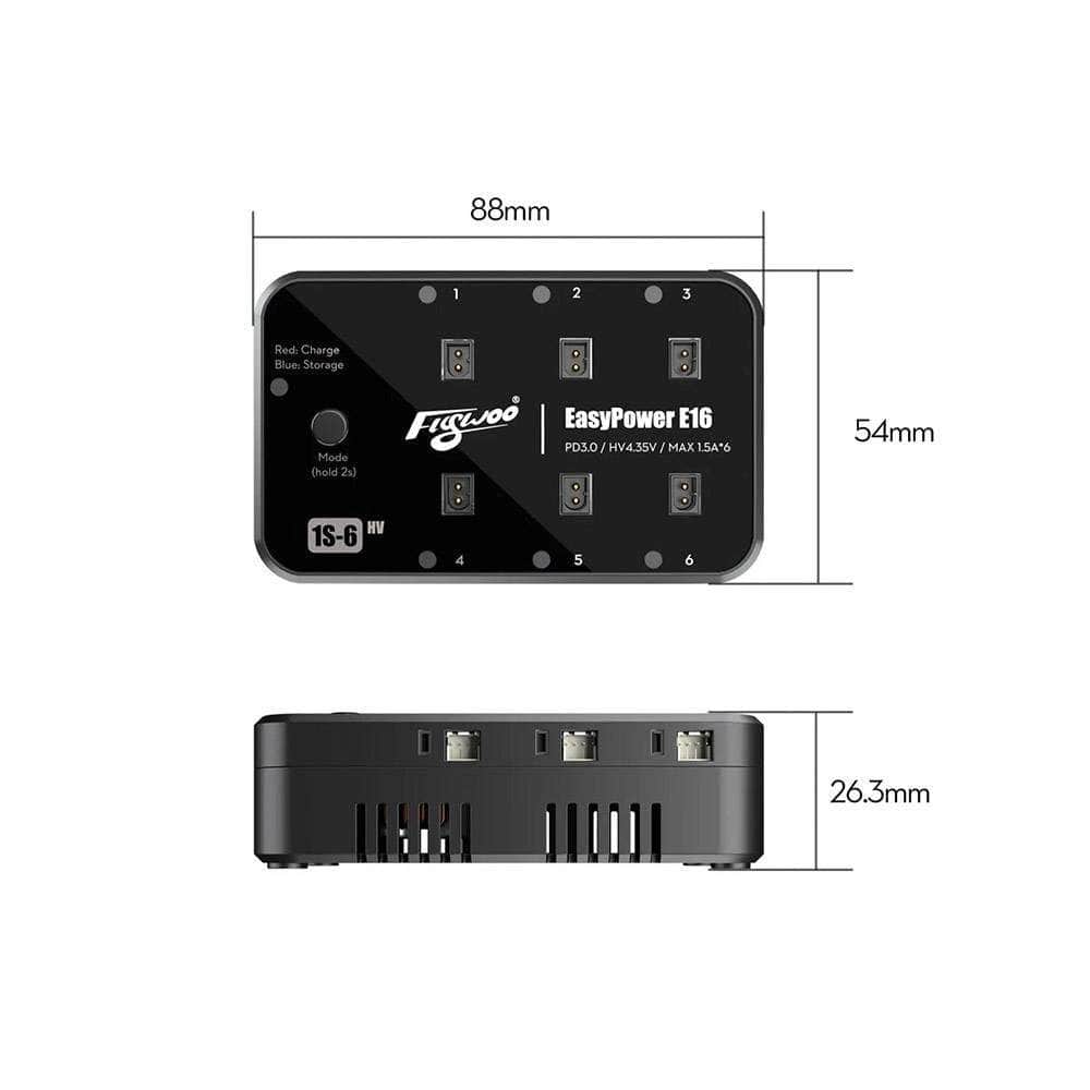FLYWOO Charger Flywoo EasyPower E16 1S Battery Charger