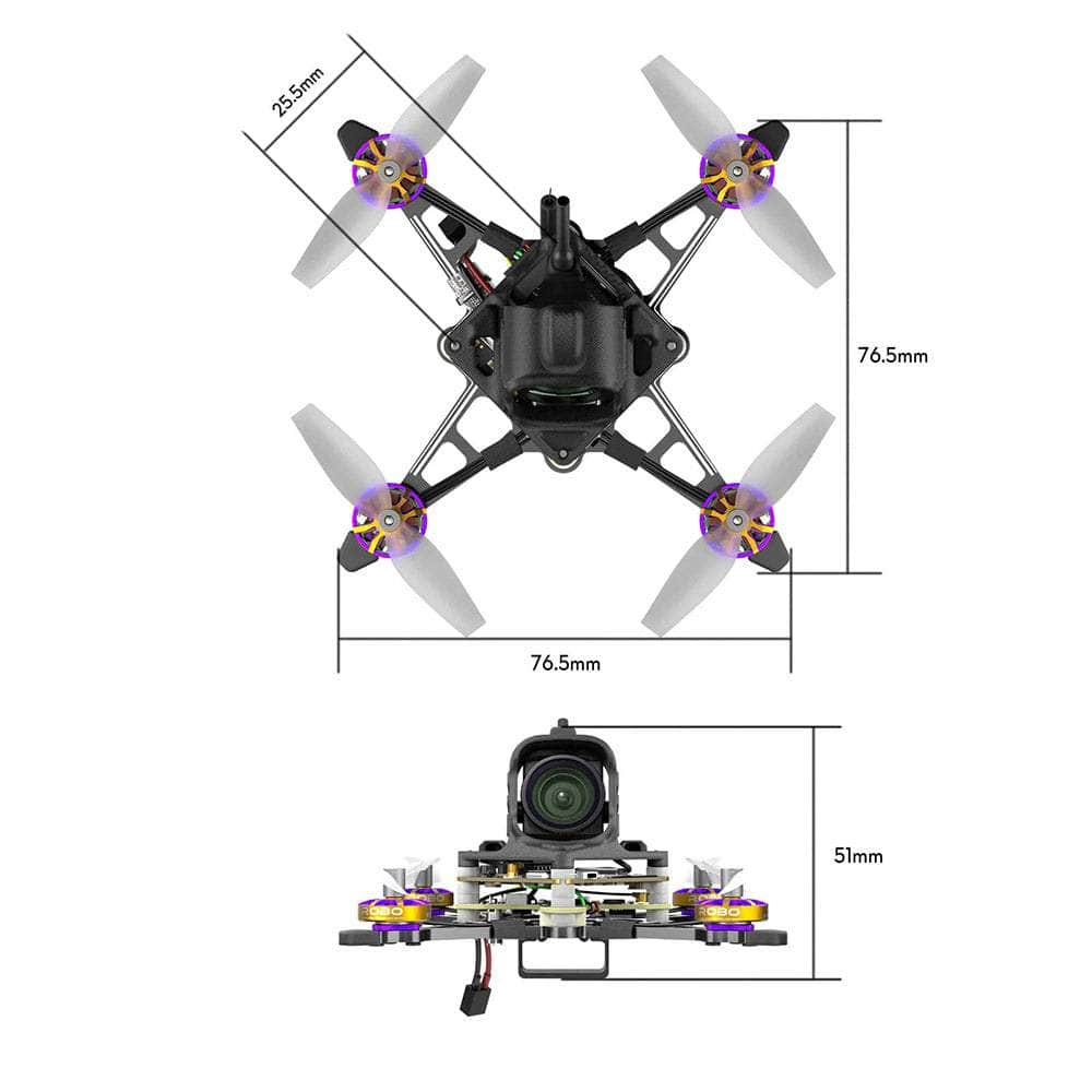 flywoo FPV Drones BNF & RTF Flywoo Firefly18 Nano Baby V3 1S Drone w/ DJI O4 - ELRS 2.4GHz