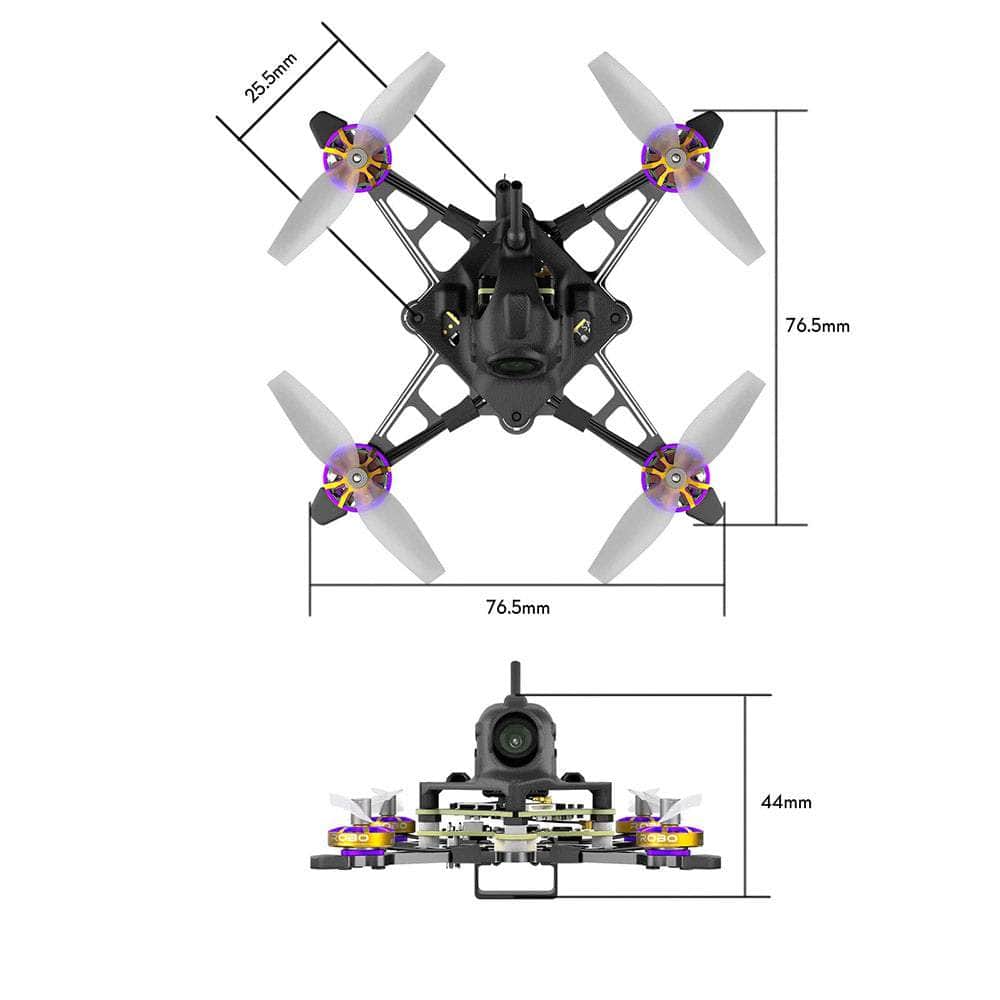 FLYWOO FPV Drones BNF & RTF Flywoo Firefly18 Nano Baby V3 1S Drone w/ HDZero - ELRS 2.4GHz