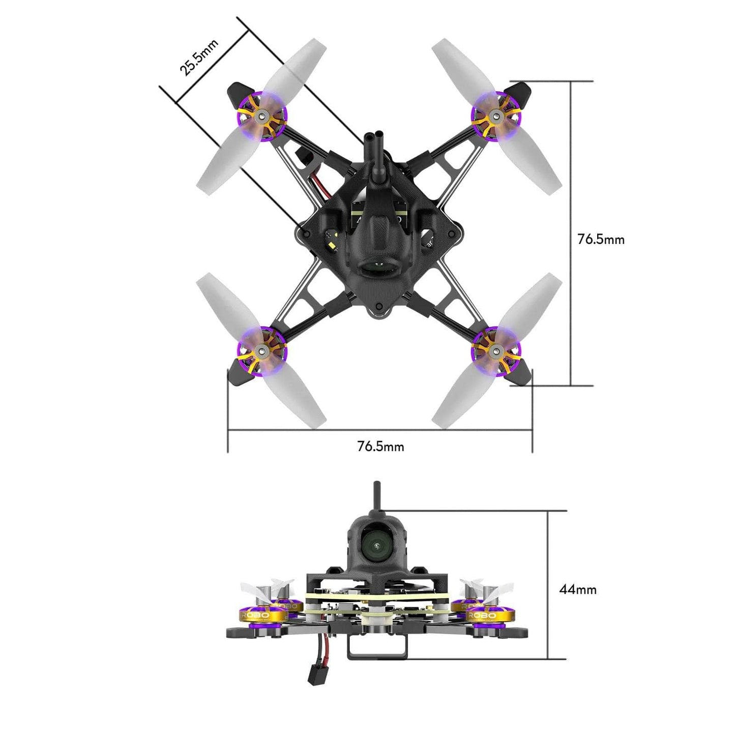 FLYWOO FPV Drones BNF & RTF Flywoo Firefly18 Nano Baby V3 1S Drone w/ Walksnail - ELRS 2.4GHz