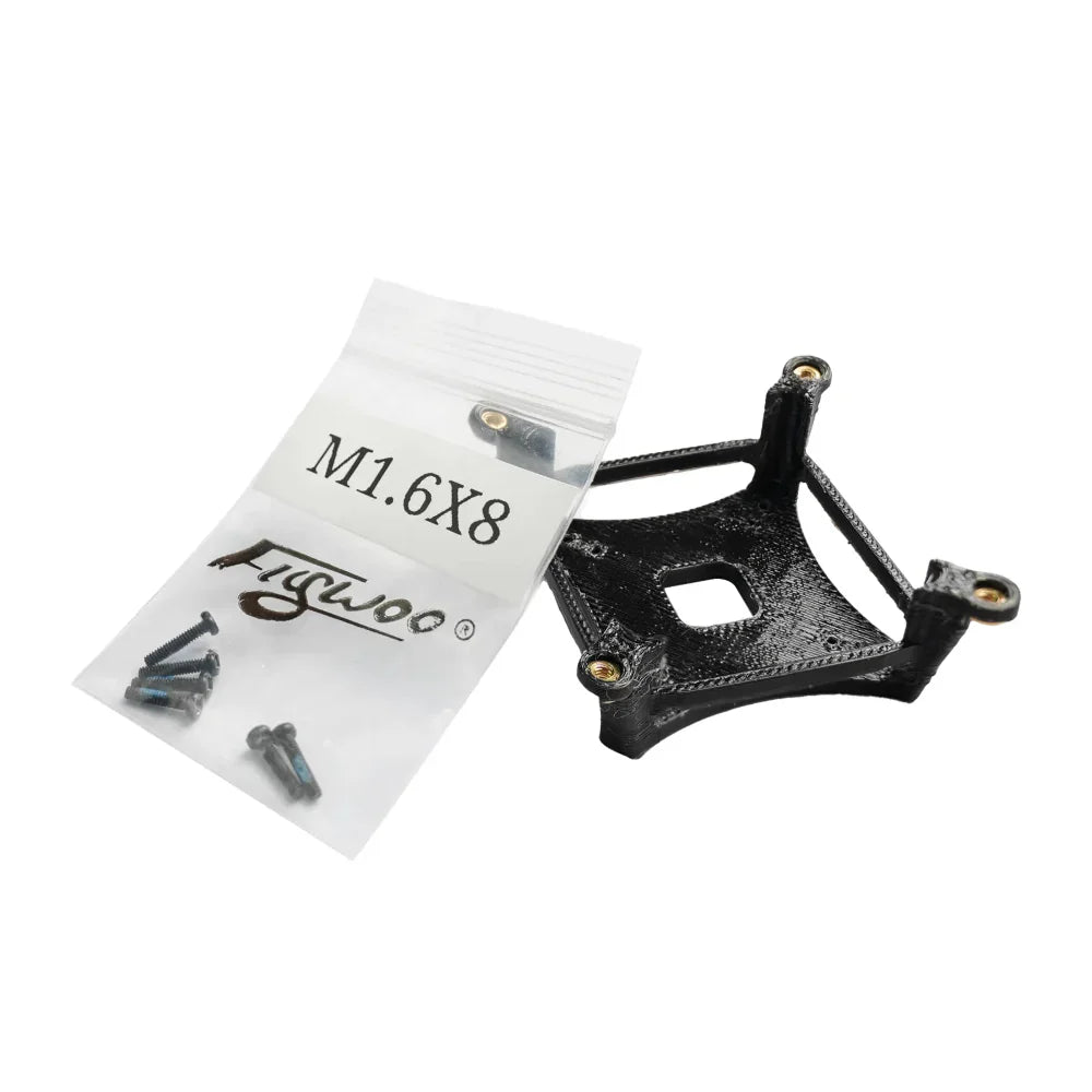 Flywoo FlyLens 85 Replacement HD VTX Bracket Mount - Black Flywoo FlyLens 85 Replacement HD VTX Bracket Mount - Black