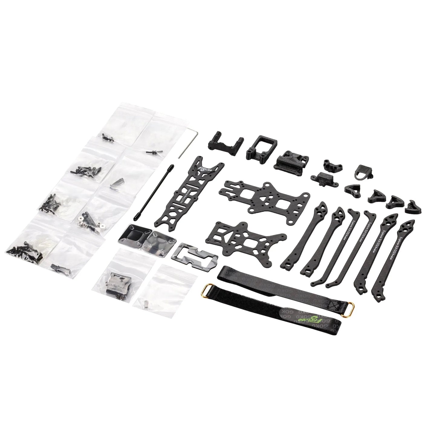 FLYWOO Frame Flywoo Explorer LR HD O3 Deadcat Long Range 4" Frame Kit