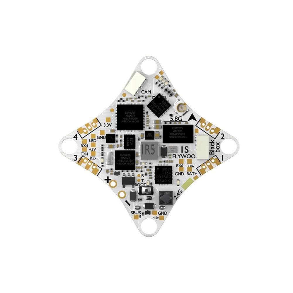 FLYWOO AIO FC Flywoo GOKU ERVT 5-in-1 AIO - F405 FC + 1S 5A ESC + 400mw VTX + ELRS RX + OSD