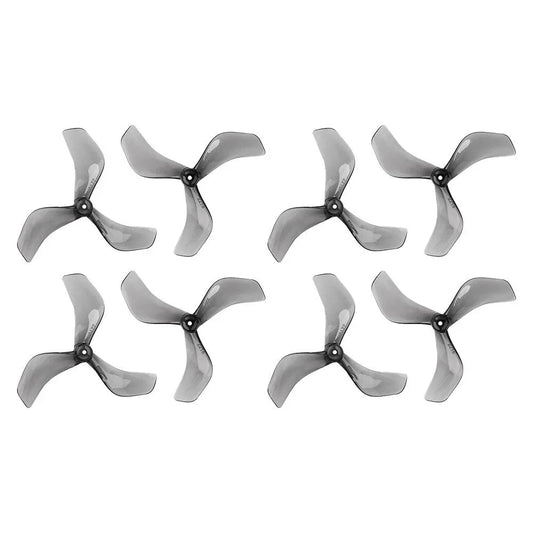 GEMFAN Prop Clear Gray Gemfan 2216 3-Blade Propeller (Set of 8) - 1.5mm