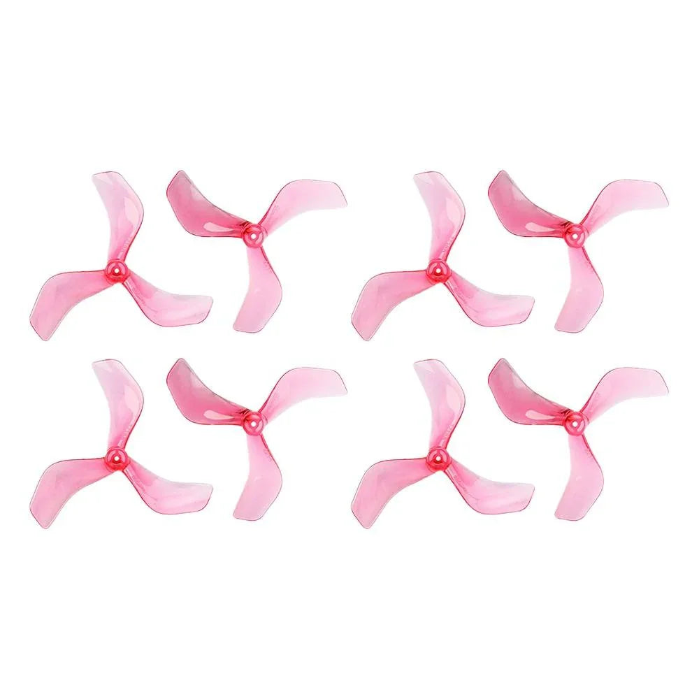 GEMFAN Prop Hot Pink Gemfan 2216 3-Blade Propeller (Set of 8) - 1.5mm