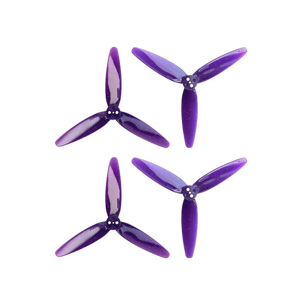 GEMFAN Prop Zurple Gemfan 353D 3D 3-Blade Propeller (Set of 4)