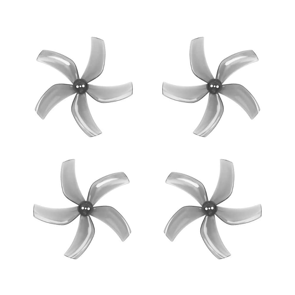 GEMFAN prop Clear Gray Gemfan D90S 90mm 3.5" Ducted 5-Blade Propeller (Set of 4) - 1.5mm Shaft