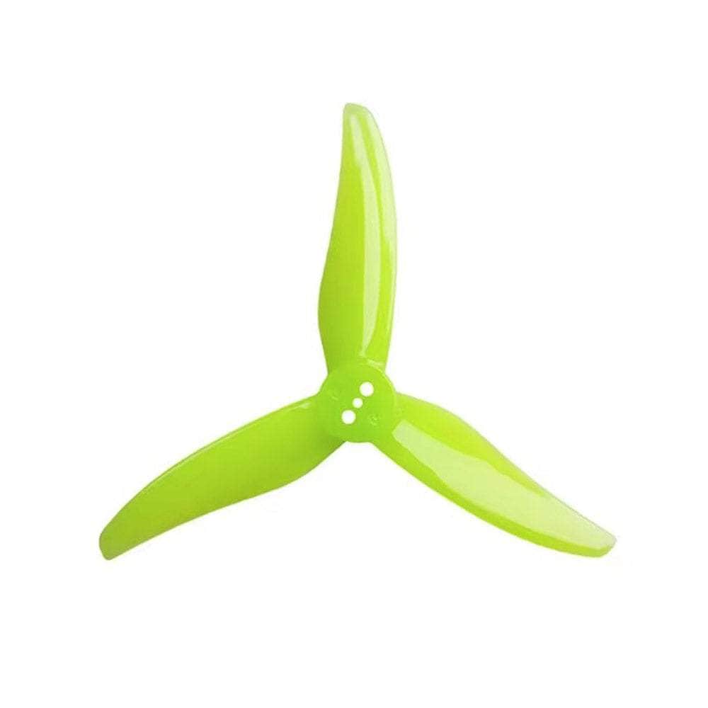 GEMFAN Prop Yellow Gemfan Hurricane 3520 Durable 3-Blade Propeller (Set of 4) - 1.5mm