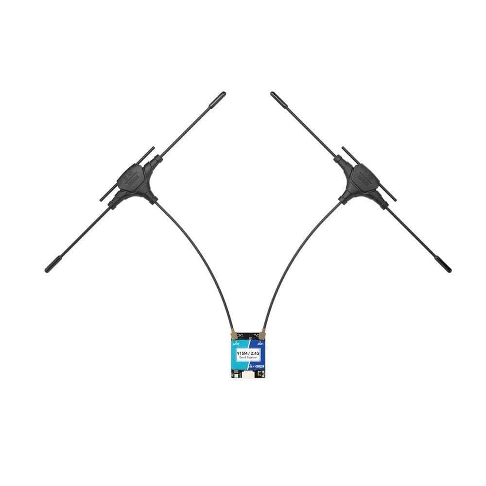 GEPRC RC RX GEPRC Gemini Xrossband Receiver - ELRS 2.4Ghz/915Mhz