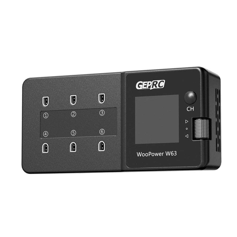 GEPRC Charger GEPRC WooPower W63 6-Port 1S Battery Charger
