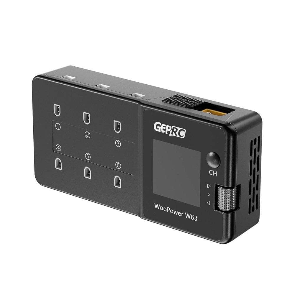 GEPRC Charger GEPRC WooPower W63 6-Port 1S Battery Charger