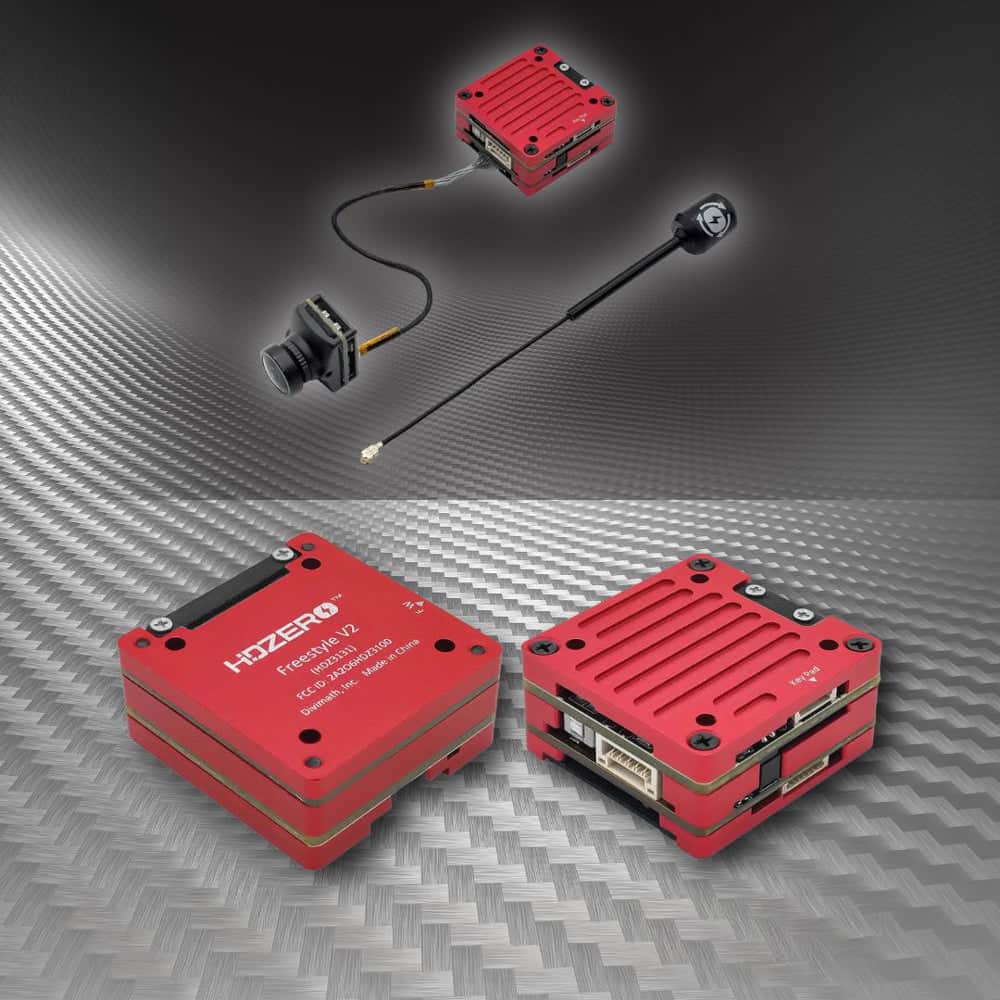 HDZERO Camera VTX HDZero Freestyle V2 20x20 25-1000mW Digital HD VTX Kit - U.FL