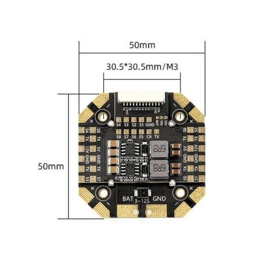 HGLRC PDB HGLRC Specter 100A 12S Power Distribution Board