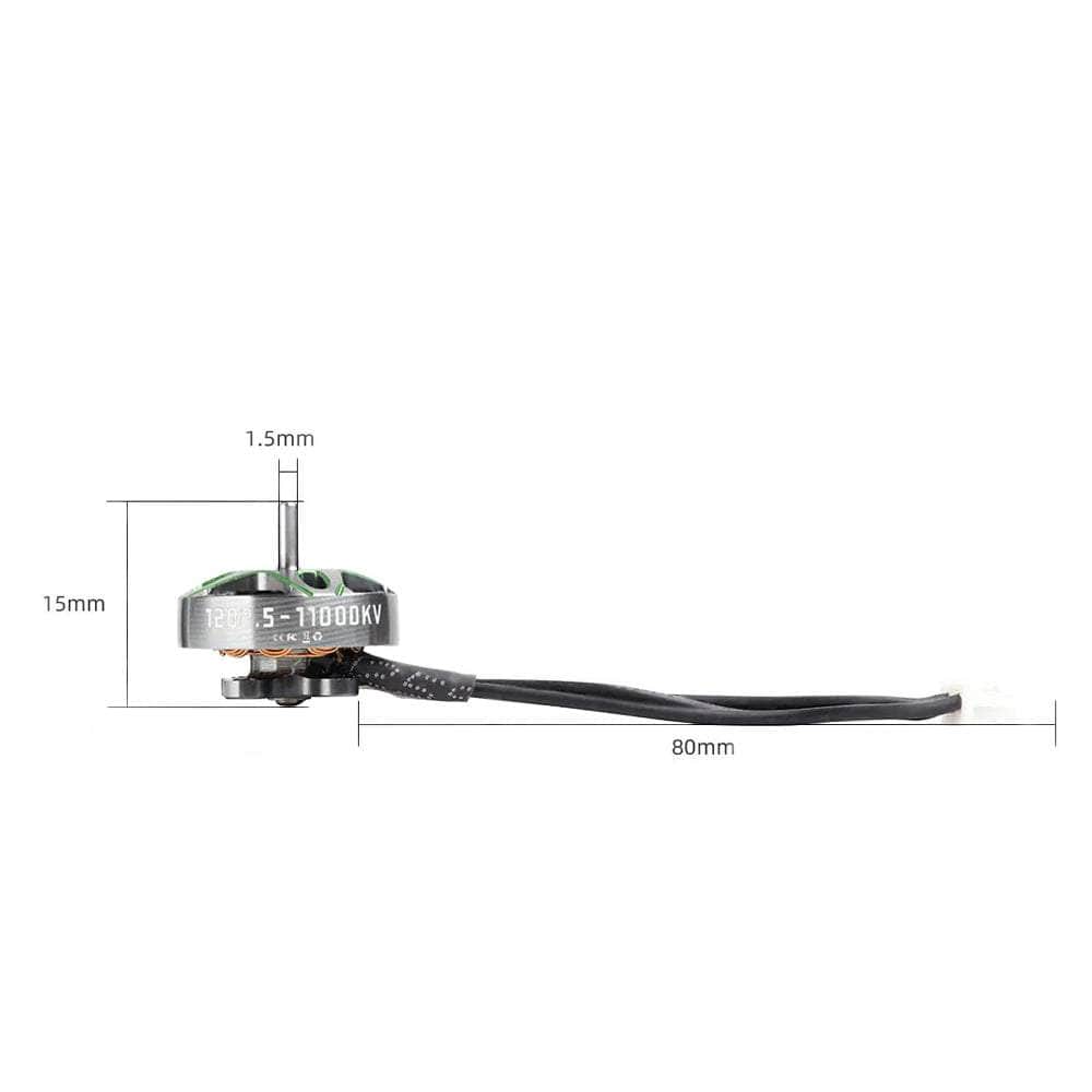 HGLRC Motor HGLRC SPECTER 1202.5 11000Kv Micro Motor - Green/Silver