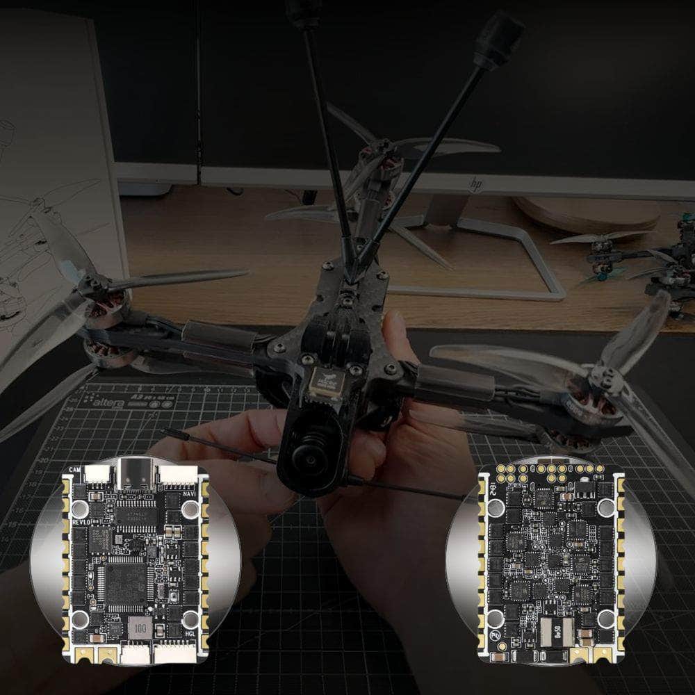 GEPRC AIO FC HGLRC Specter 6-in-1 AIO - F722 FC + 40A ESC