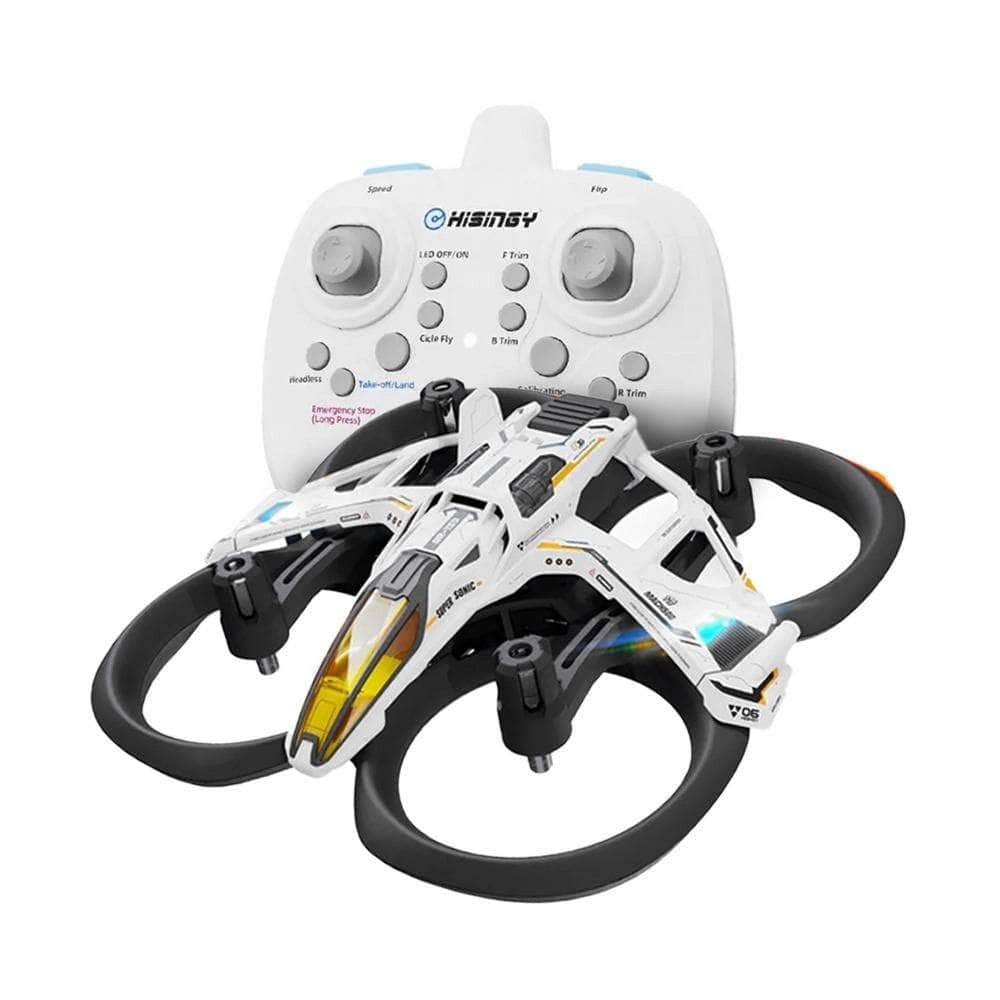 beginner fpv drone with goggles HISINGY Mach 500 Line-of-Sight Beginner Drone Combo