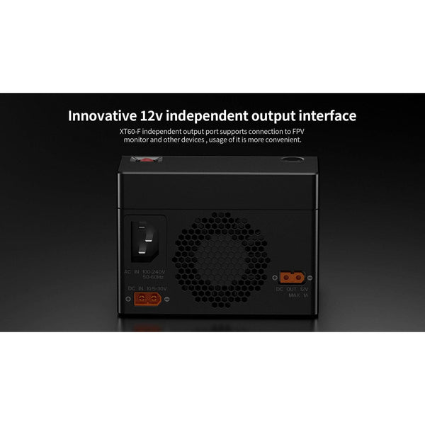 HOTA Charger HOTA S6 400W 15A 1-6S Dual Channel AC/DC Smart Charger - Black