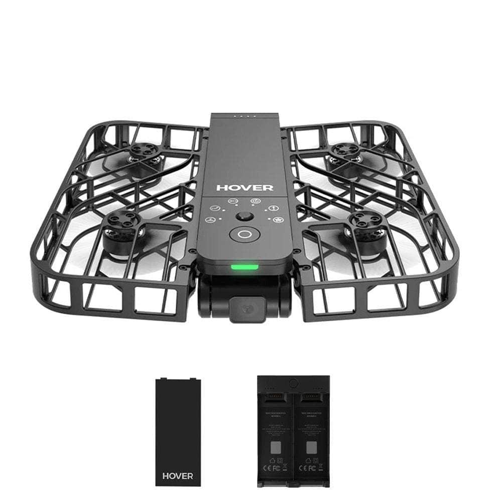 HOVERAir FPV Drones BNF & RTF HOVERAir X1 Foldable Action Flying Camera Combo - Black