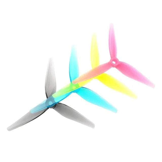 HQPROP Prop HQ Prop 5135 V2(R35 V2)5.1x3.5x3 Tri-Blade 5" Prop 4 Pack - Choose Your Color