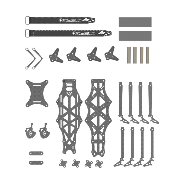 IFLIGHT Frame iFlight AOS 7 EVO (v1.2) 7" Frame Kit