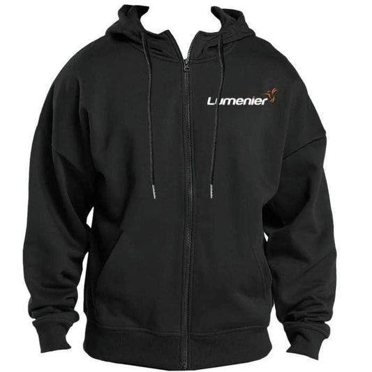 VICTOPE swag Lumenier Zippered Hoodie - Black