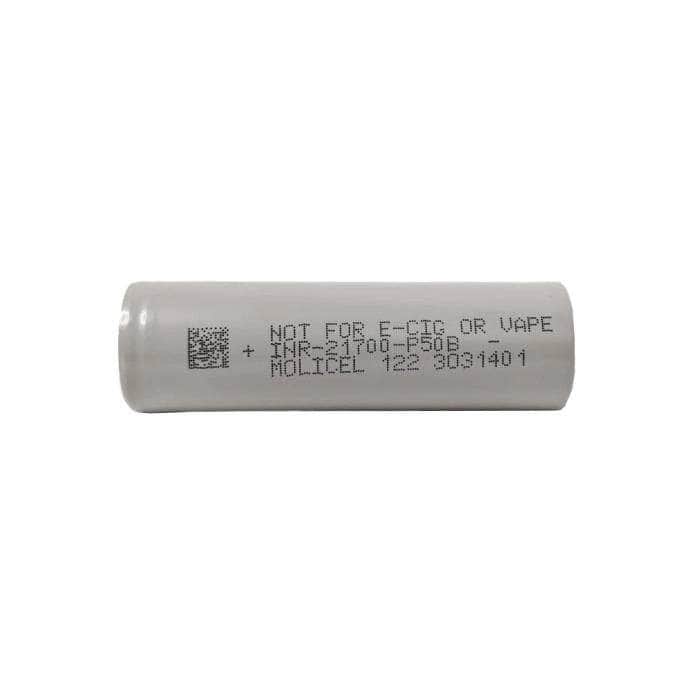 Molicel Battery Molicel P50B 21700 5000mAh 60A 3.7V Li-Ion Battery (2pcs)