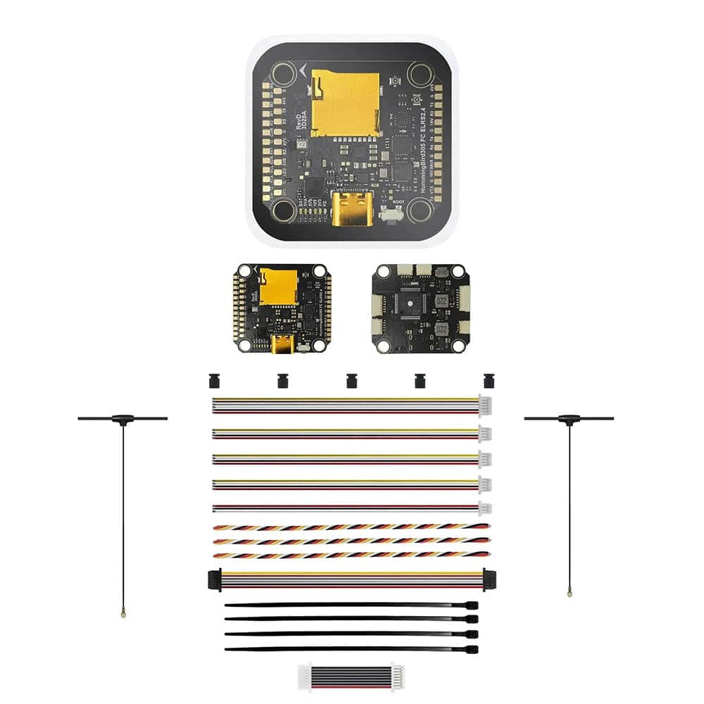 NEWBEEDRONE Stack NewBeeDrone Hummingbird 305 Stack - F7 EL RS FC + 80A AM32 4-in-1 ESC - 30.5x30.5