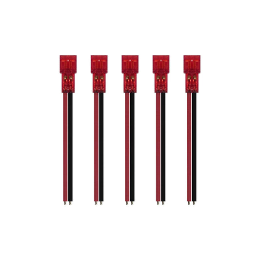 NewBeeDrone Drone Cables NewBeeDrone Nectar Connector Gold - Gold Plated Solid Pin PH2.0 Battery Lead x5