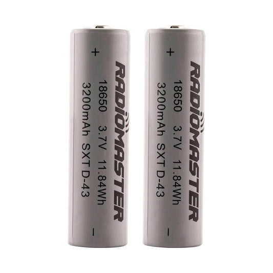 HOBBYPORTER Battery (PRE-ORDER) RadioMaster 18650 3200mAh 3.7V Li-ion Battery (2Pcs)