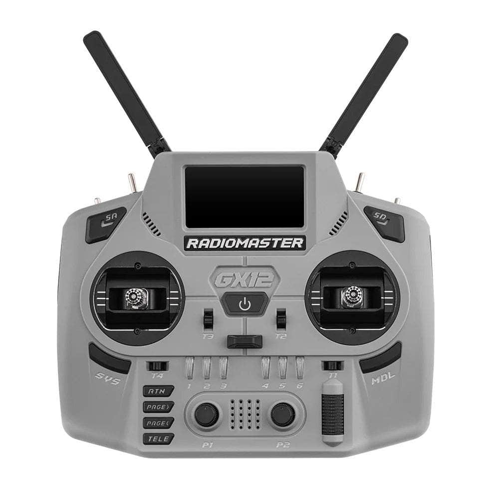 HOBBYPORTER RC TX (PRE-ORDER) RadioMaster GX12 Dual-Band Crush Radio Controller - ELRS 2.4GHz M2 - Multi Color