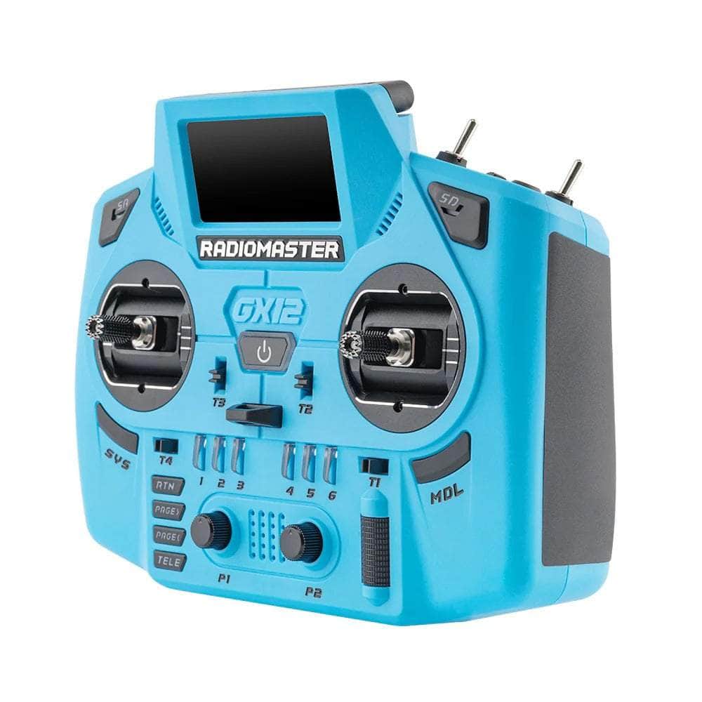 HOBBYPORTER RC TX (PRE-ORDER) RadioMaster GX12 Dual-Band Crush Radio Controller - ELRS 2.4GHz M2 - Multi Color