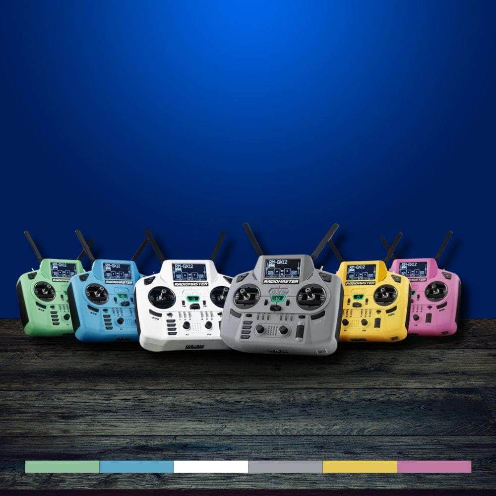 HOBBYPORTER RC TX (PRE-ORDER) RadioMaster GX12 Dual-Band Crush Radio Controller - ELRS 2.4GHz M2 - Multi Color