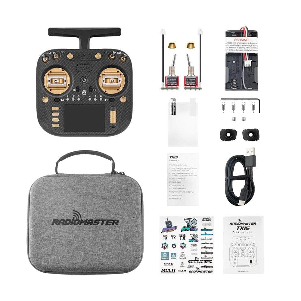 HOBBYPORTER RC TX (PRE-ORDER) Radiomaster TX15 Max Radio Transmitter - ELRS 2.4GHz