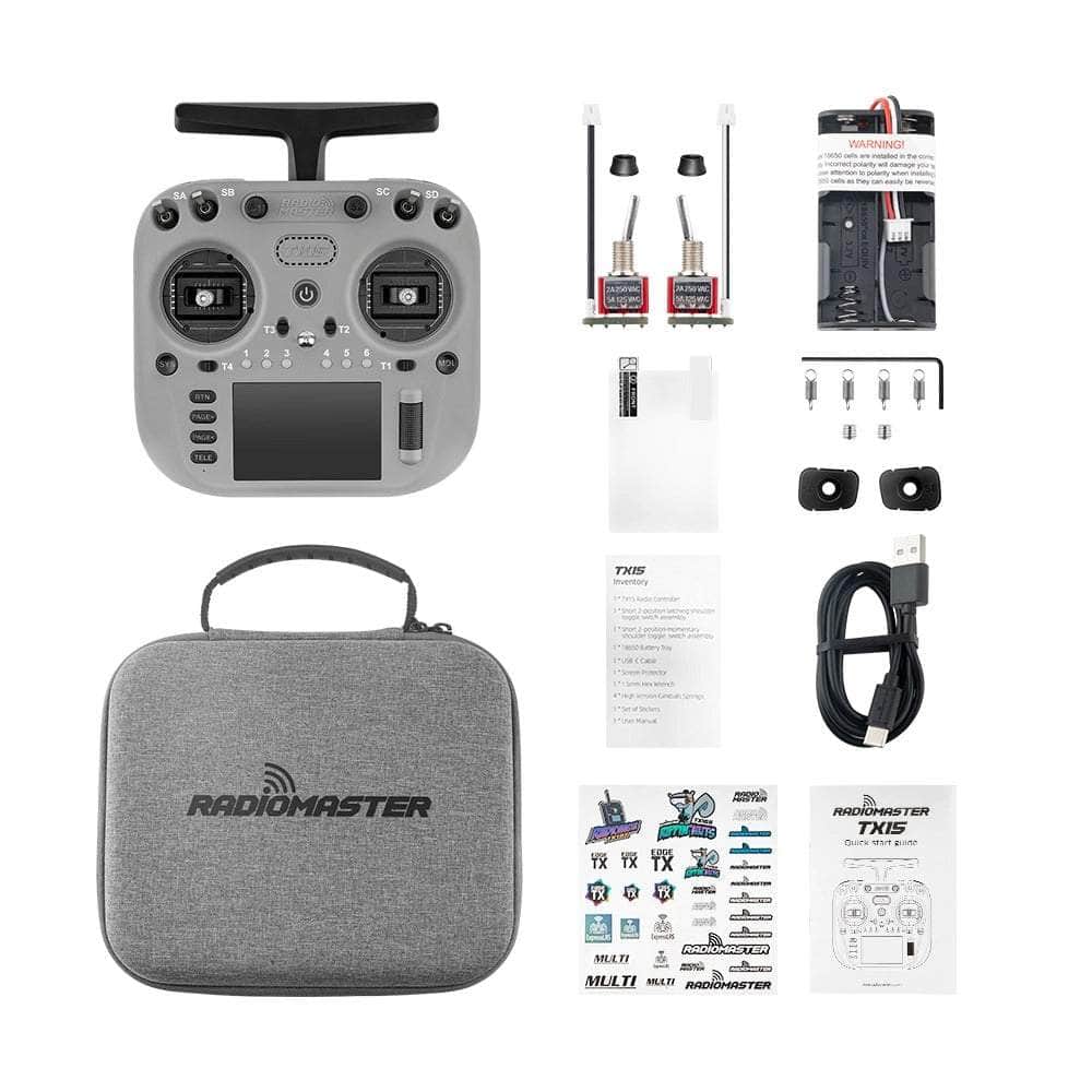 HOBBYPORTER RC TX (PRE-ORDER) RadioMaster TX15 Radio Transmitter - ELRS 2.4GHz