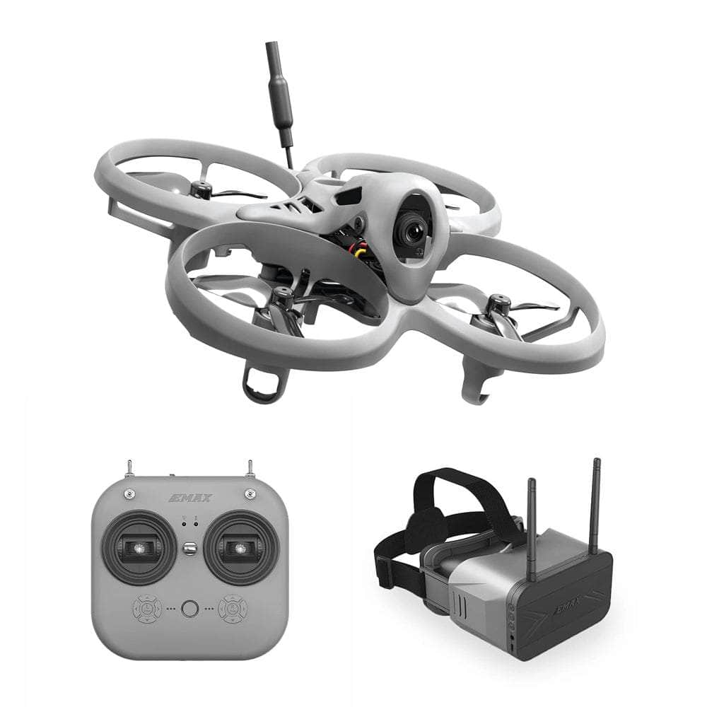 rtf fpv drone kit with goggles EMAX Tinyhawk Lite FPV Drone RTF Kit w/ Goggles and Radio
