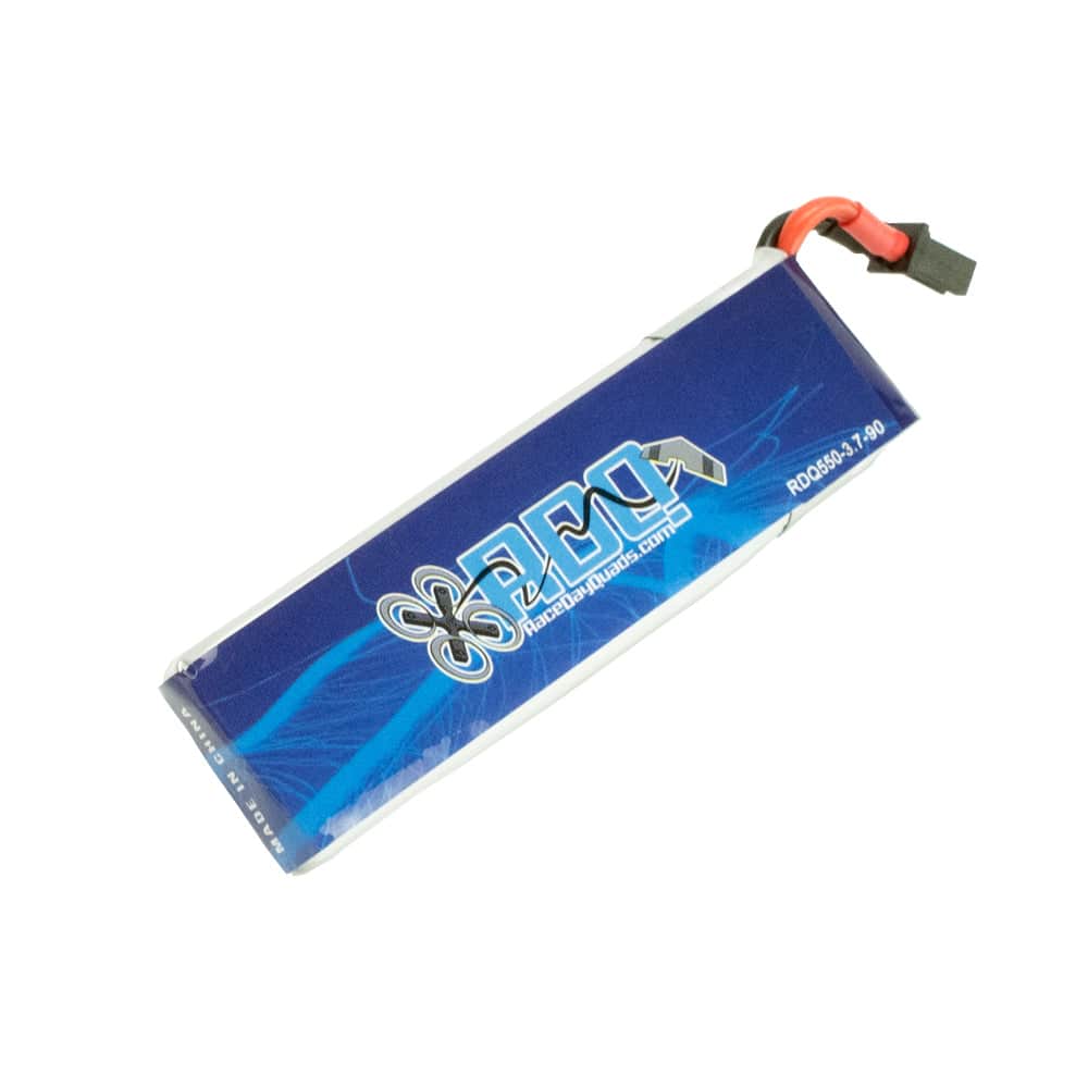 GNB Batteries RDQ Series 3.7V 1S 550mAh 90C LiPo Whoop/Micro Battery - Cabled A30