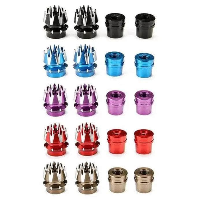 RUSHFPV RC TX ACC STP Adjustable Height M3 Stick Ends - Purple