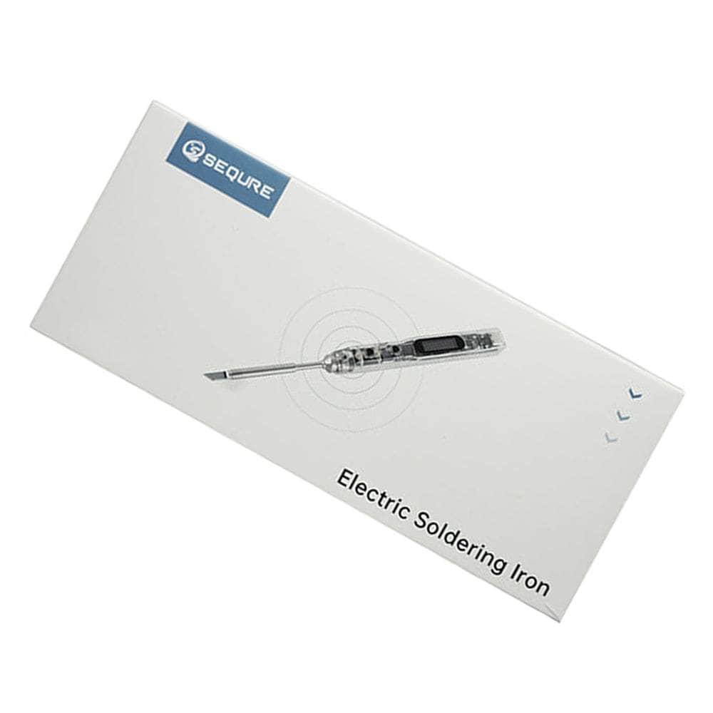 SEQURE Tool Sequre SI012 Pro Max Soldering Iron Pink PCB w/Transparent Case & LEDs - Choose Your Tip