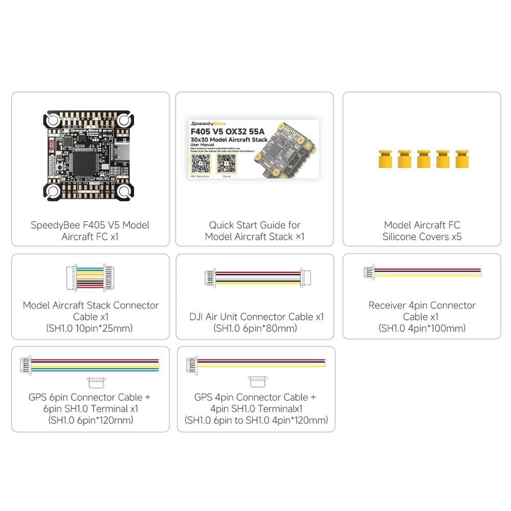 RUNCAM FC SpeedyBee F405 V5 Flight Controller - 30.5x30.5