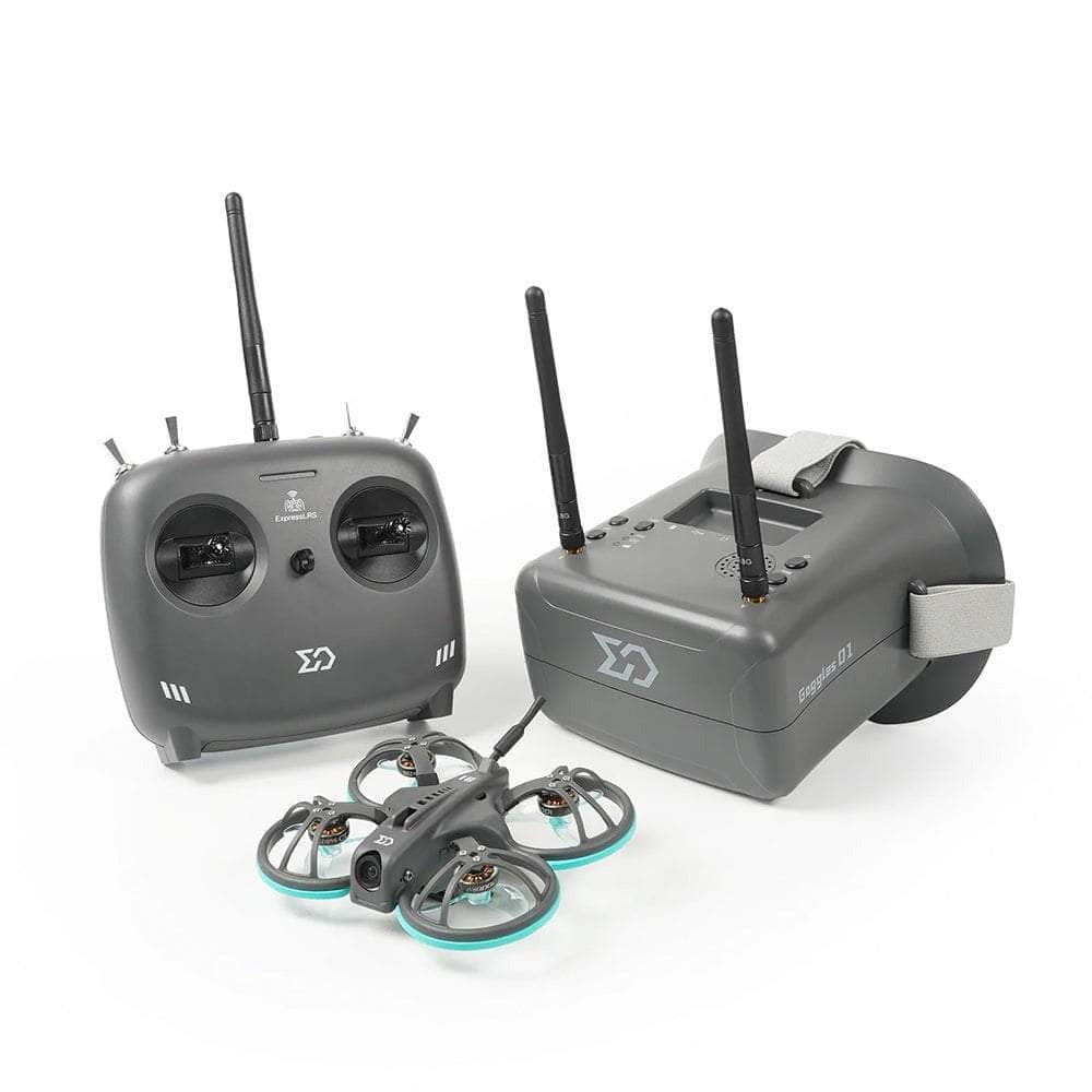 SUB250 Quad Sub250 RTF Whoopfly16 Ready to Fly ELRS 2.4GHz Analog Kit w/ Goggles, Radio Transmitter, Case & Drone