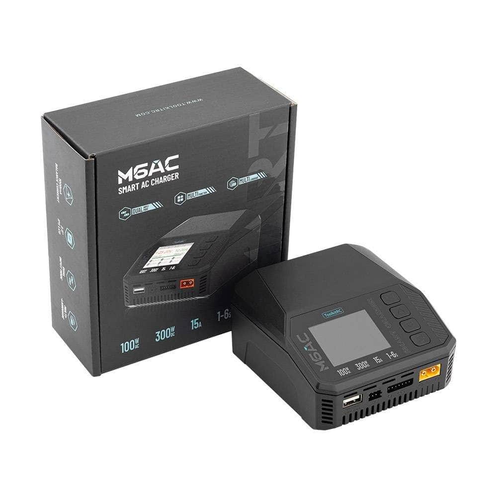 TOOLKITRC Charger ToolkitRC M6AC 300W 15A 1-6S AC Charger - XT60