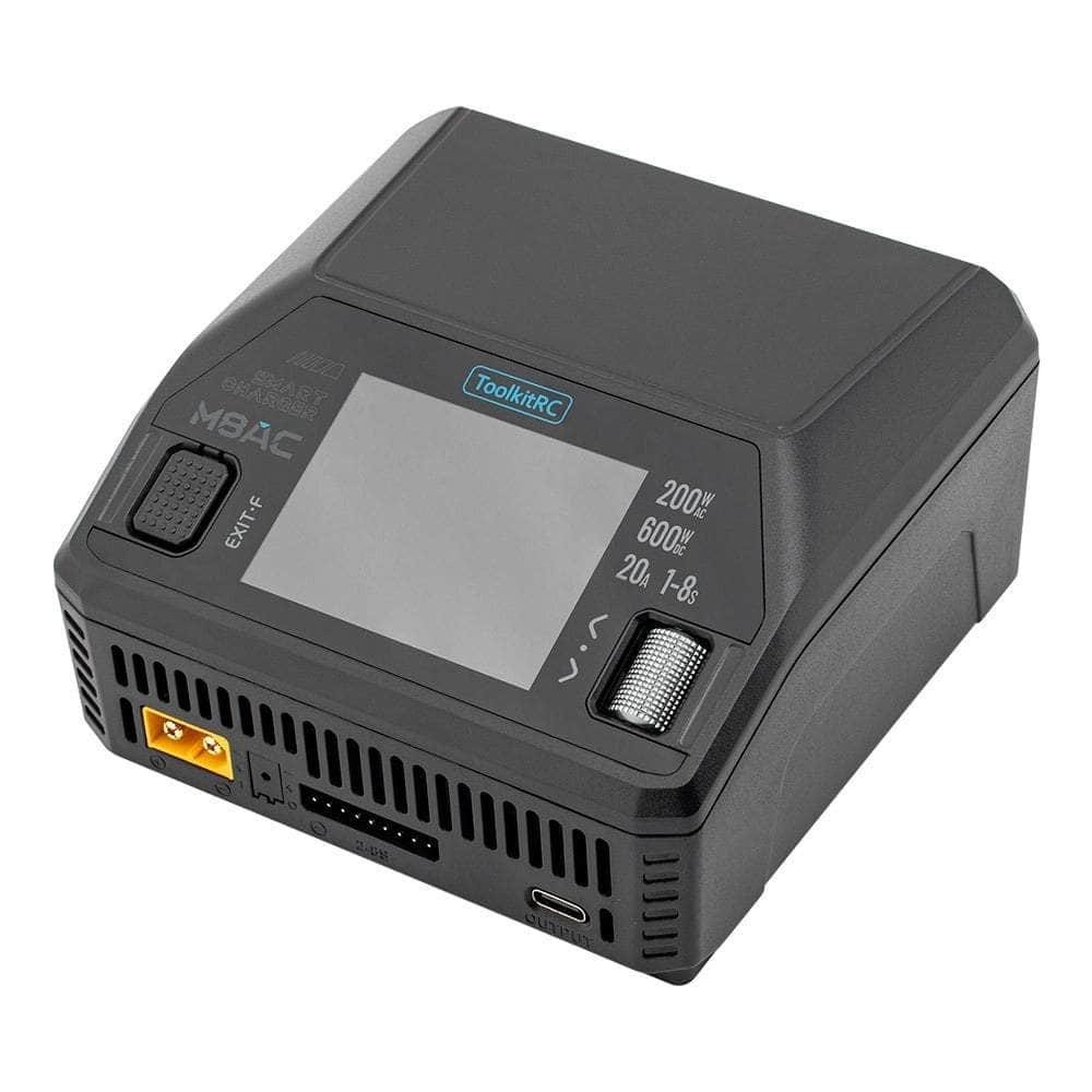 TOOLKITRC Charger ToolkitRC M8AC 600W 20A 1-8S AC/DC Smart Charger - XT60