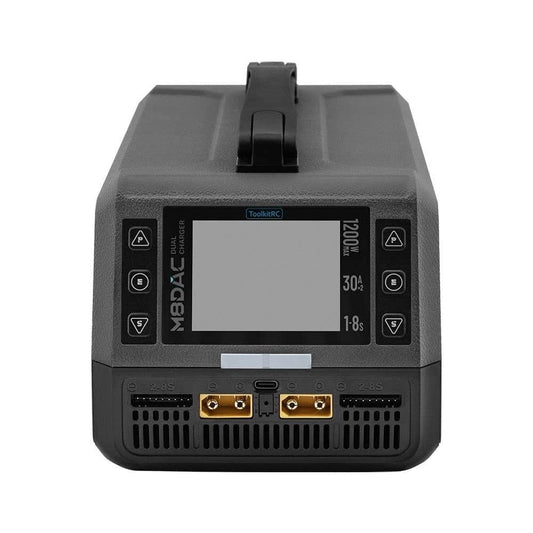 TOOLKITRC Charger ToolkitRC M8DAC 1200W 50A Dual Output Charger
