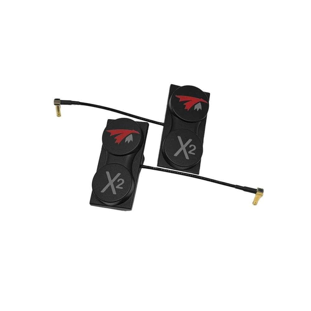 TRUERC Antenna TrueRC X²-AIR 5.8GHz MK II Antenna for DJI Goggles 2 (Set of 2) - LHCP