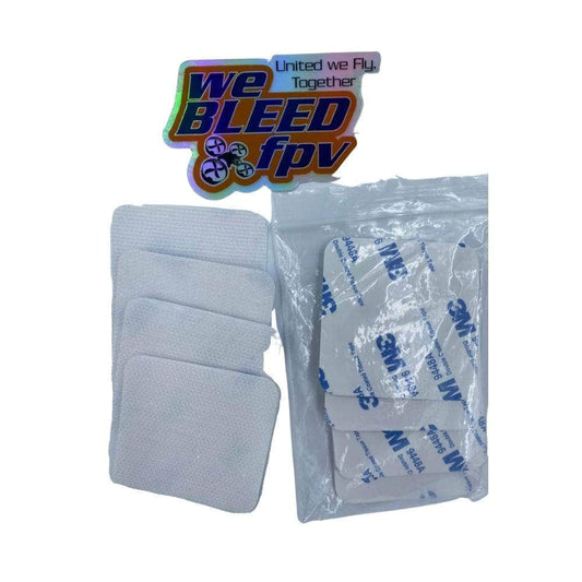 weBLEEDfpv GATES & ACCESSIORES DIY - Velcro Hook/Male Side QTY 8 Per Pack