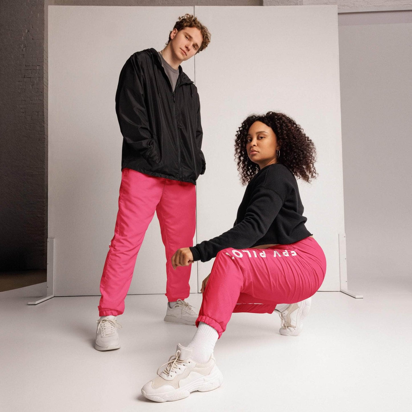 WREKD Co. Clothing, Pants WREKD® FPV Pilot Unisex Track Pants - Pink
